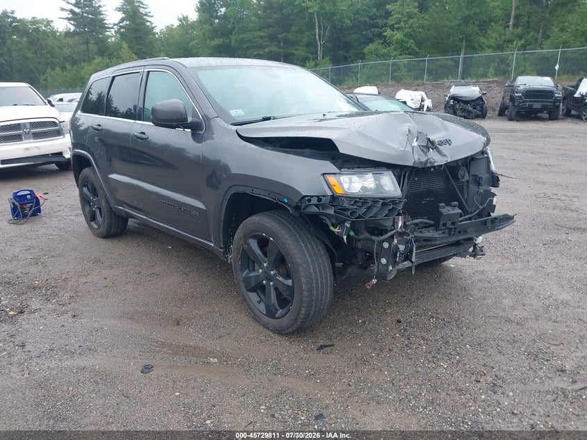 2015 Jeep Grand cherokee VIN 1C4RJFAG1FC150256 IAAI salvage auction — FRONT END, Reconstructed (Massachusetts), sold $1,650 on 2026-08-03 (photo 1)