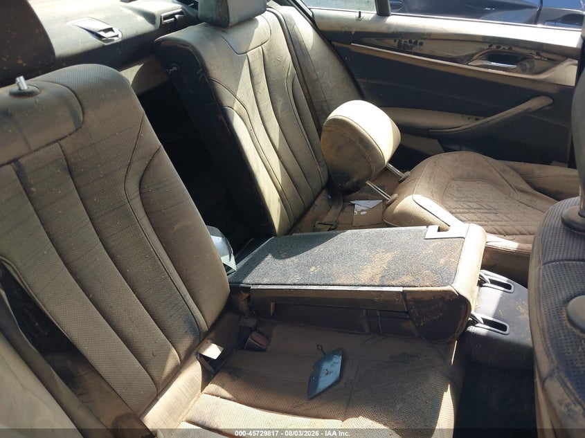 2021 BMW 5er VIN WBA13AG04MCF53391 IAAI salvage auction — WATER/FLOOD, Salvage Title, sold $5,900 on 2026-08-22 (photo 8)