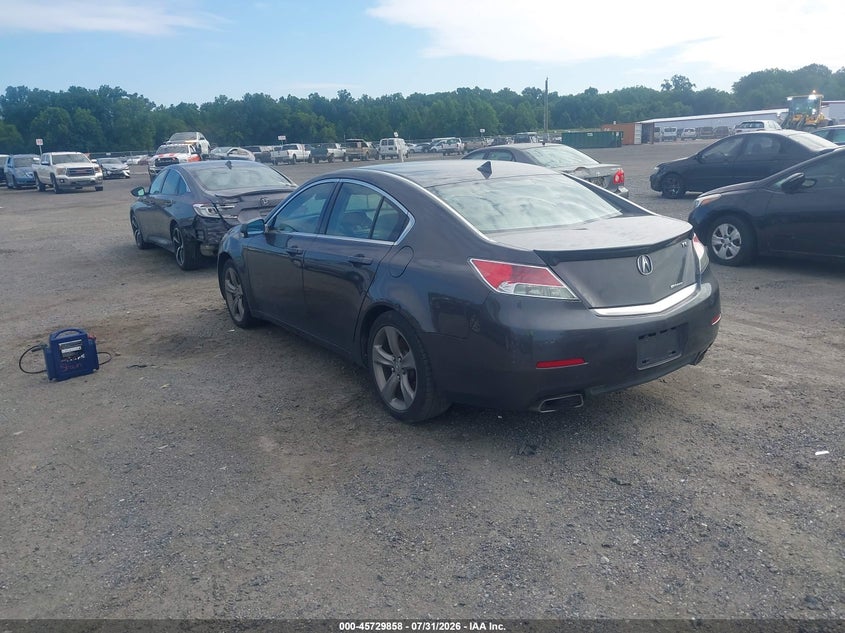 2013 Acura Tl VIN 19UUA9F52DA004090 IAAI salvage auction — NORMAL WEAR, Clear (Delaware), sold $750 on 2026-08-26 (photo 3)
