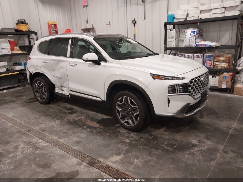 2021 Hyundai Santa fe VIN 5NMS4DAL3MH370426 — IAAI salvage auction photo