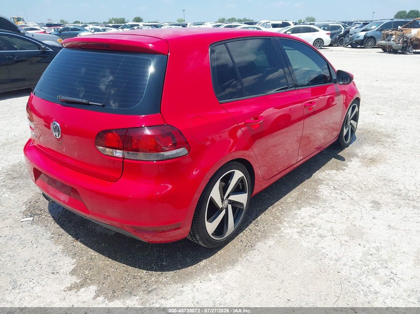 2011 Volkswagen Golf VIN WVWDA7AJ4BW305306 IAAI salvage auction — NORMAL WEAR, Original (Texas), sold $1,925 on 2026-08-10 (photo 4)