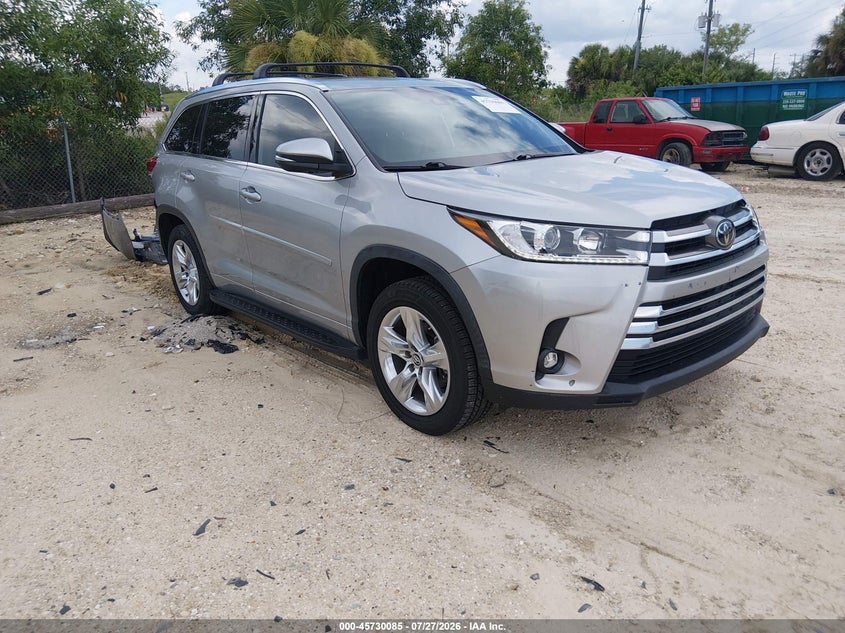 2019 Toyota Highlander VIN 5TDYZRFH1KS355205 — IAAI salvage auction photo