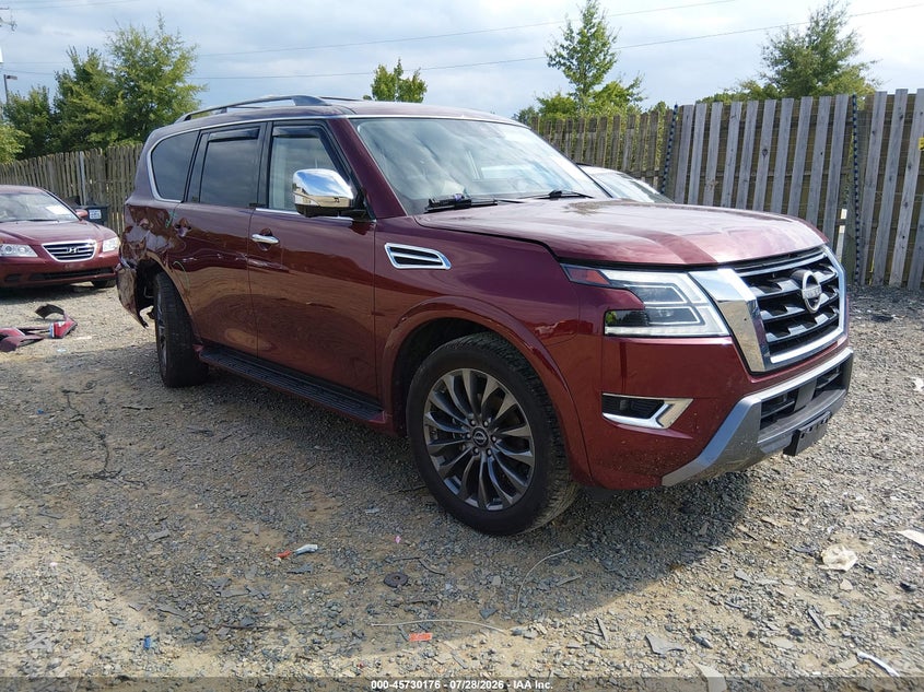 2024 Nissan Armada VIN JN8AY2DB9R9851330 — IAAI salvage auction photo