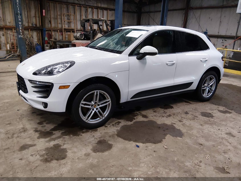 2018 Porsche Macan VIN WP1AA2A5XJLB02511 IAAI salvage auction — REAR END, Salvage (Massachusetts), sold $7,100 on 2026-08-13 (photo 2)