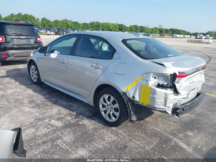 2025 Toyota Corolla VIN 5YFB4MDE5SP258341 IAAI salvage auction — REAR END, Enterprise Vehicles Clear Only (Florida), sold $5,100 on 2026-07-30 (photo 3)