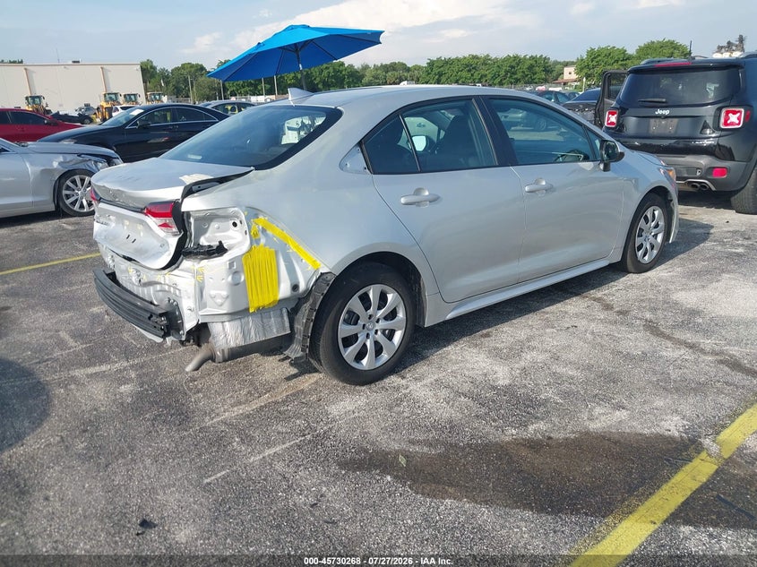 2025 Toyota Corolla VIN 5YFB4MDE5SP258341 IAAI salvage auction — REAR END, Enterprise Vehicles Clear Only (Florida), sold $5,100 on 2026-07-30 (photo 4)