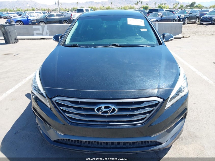 2017 Hyundai Sonata VIN 5NPE34AF8HH535132 IAAI salvage auction — THEFT, Salvage (Arizona), sold $3,550 on 2026-07-30 (photo 6)