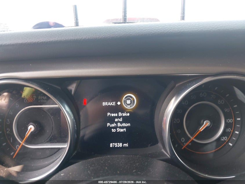 2020 Jeep Wrangler / VIN 1C4HJXDN4LW138897 IAAI salvage auction — FRONT END, Wait Title, sold $8,150 on 2026-08-13 (photo 7)