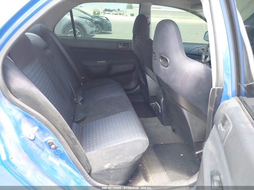 2003 Mitsubishi Lancer evolution VIN JA3AH86F73U121000 IAAI salvage auction — RIGHT FRONT, Salvage (Texas), sold $12,400 on 2026-08-24 (photo 8)
