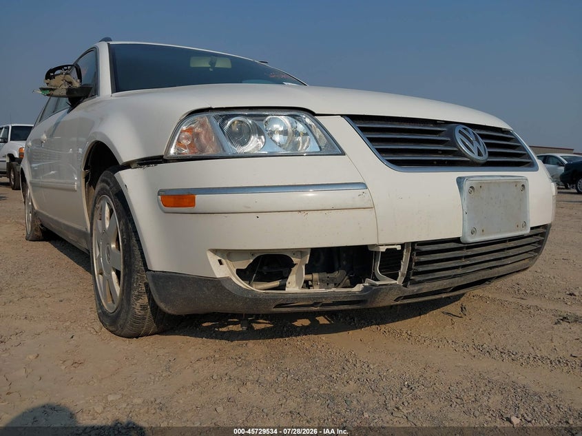 2004 Volkswagen Passat VIN WVWND63B34E211213 IAAI salvage auction — FRONT END, Clear (Montana), sold $625 on 2026-08-12 (photo 6)