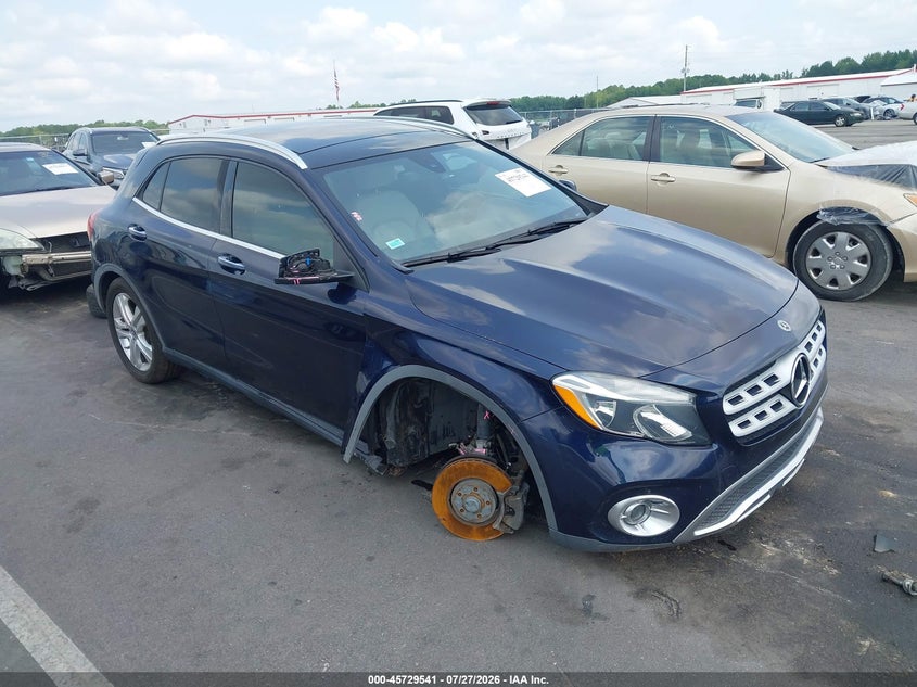 2018 Mercedes-benz Gla-klasse VIN WDCTG4GB6JJ478744 IAAI salvage auction — RIGHT FRONT, Salvage (North Carolina), sold $3,650 on 2026-08-14 (photo 1)