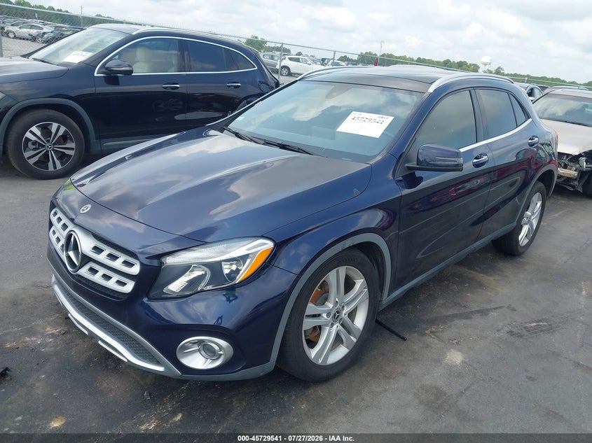 2018 Mercedes-benz Gla-klasse VIN WDCTG4GB6JJ478744 IAAI salvage auction — RIGHT FRONT, Salvage (North Carolina), sold $3,650 on 2026-08-14 (photo 2)
