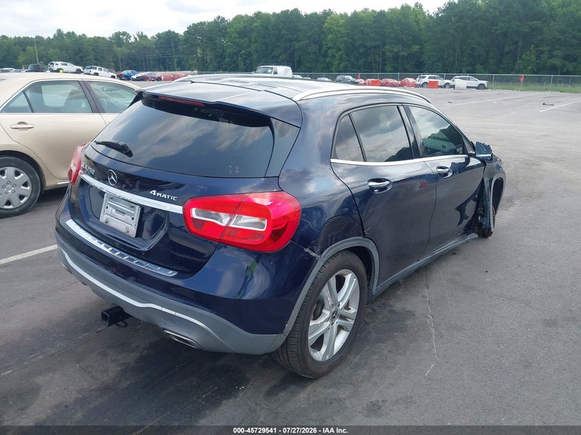 2018 Mercedes-benz Gla-klasse VIN WDCTG4GB6JJ478744 IAAI salvage auction — RIGHT FRONT, Salvage (North Carolina), sold $3,650 on 2026-08-14 (photo 4)