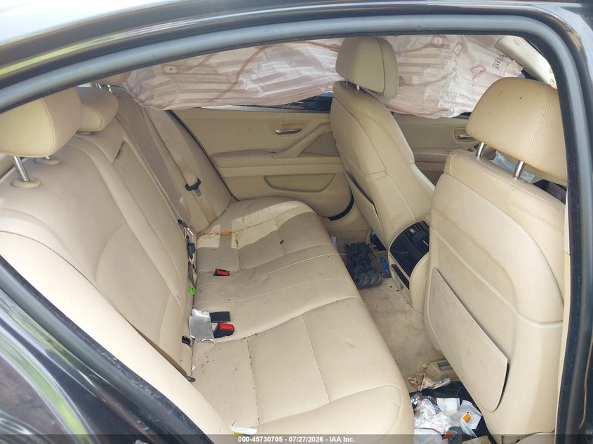2014 BMW 5er VIN WBA5B1C53ED917248 IAAI salvage auction — FRONT END, Salvage Title, sold $525 on 2026-08-17 (photo 8)