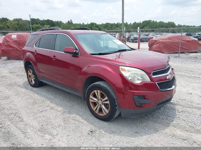 2011 Chevrolet Equinox VIN 2CNALDEC4B6383680 IAAI salvage auction — LEFT FRONT, Clear (Florida), sold $325 on 2026-07-31 (photo 1)