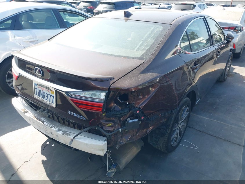 2017 Lexus ES VIN JTHBW1GG8H2144961 IAAI salvage auction — FRONT END, Salvage Title, sold $4,600 on 2026-09-23 (photo 4)