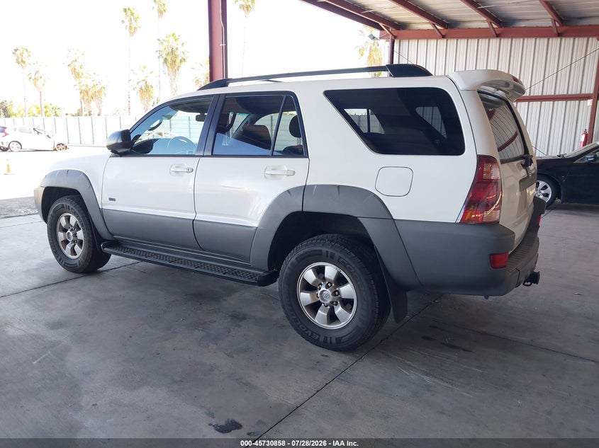 2003 Toyota 4runner VIN JTEZT14R030003817 IAAI salvage auction — NORMAL WEAR, Clear - Dealer Only (California), sold $2,800 on 2026-08-01 (photo 3)