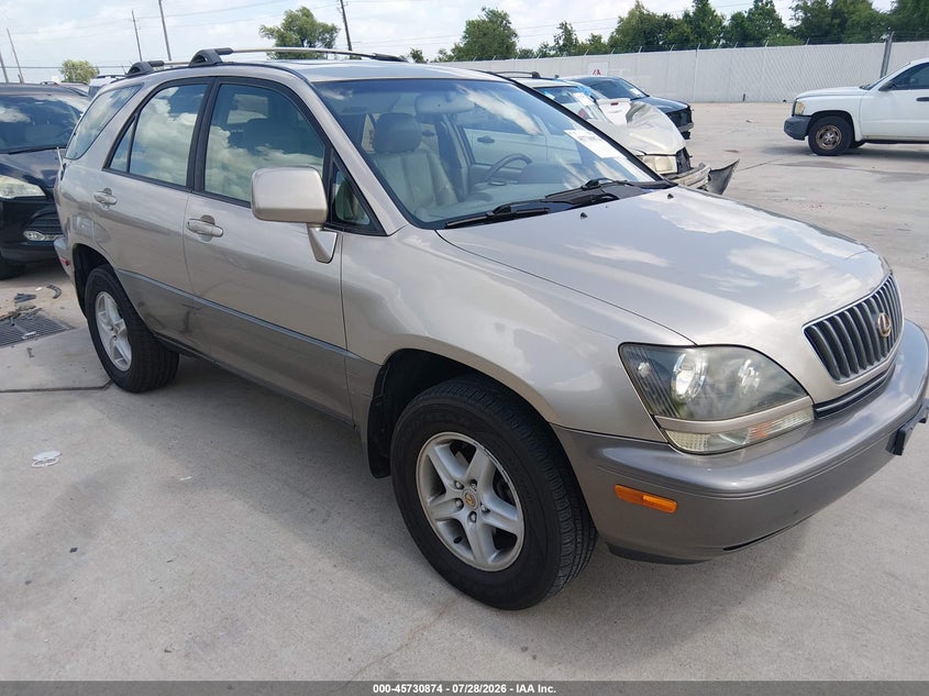 2000 Lexus Rx 300 VIN JT6GF10U0Y0081607 IAAI salvage auction — NORMAL WEAR, Original (Texas), sold $500 on 2026-07-31 (photo 1)