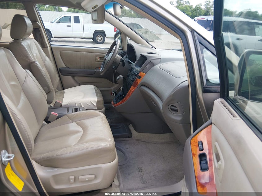2000 Lexus Rx 300 VIN JT6GF10U0Y0081607 IAAI salvage auction — NORMAL WEAR, Original (Texas), sold $500 on 2026-07-31 (photo 5)