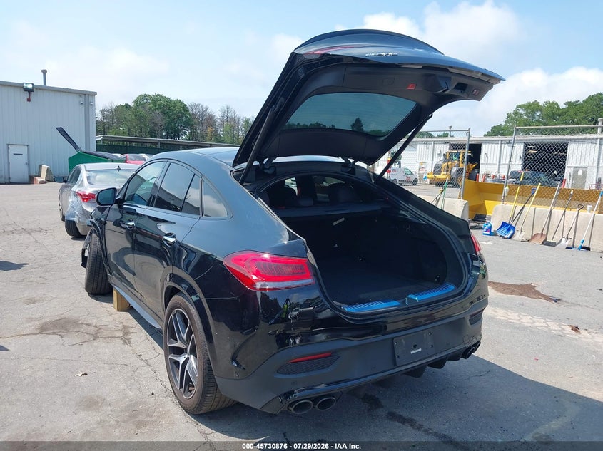 2022 Mercedes-benz Amg gle coupe VIN 4JGFD6BB4NA811670 IAAI salvage auction — LEFT FRONT, Mv-907A (New York), sold $38,500 on 2026-09-01 (photo 3)