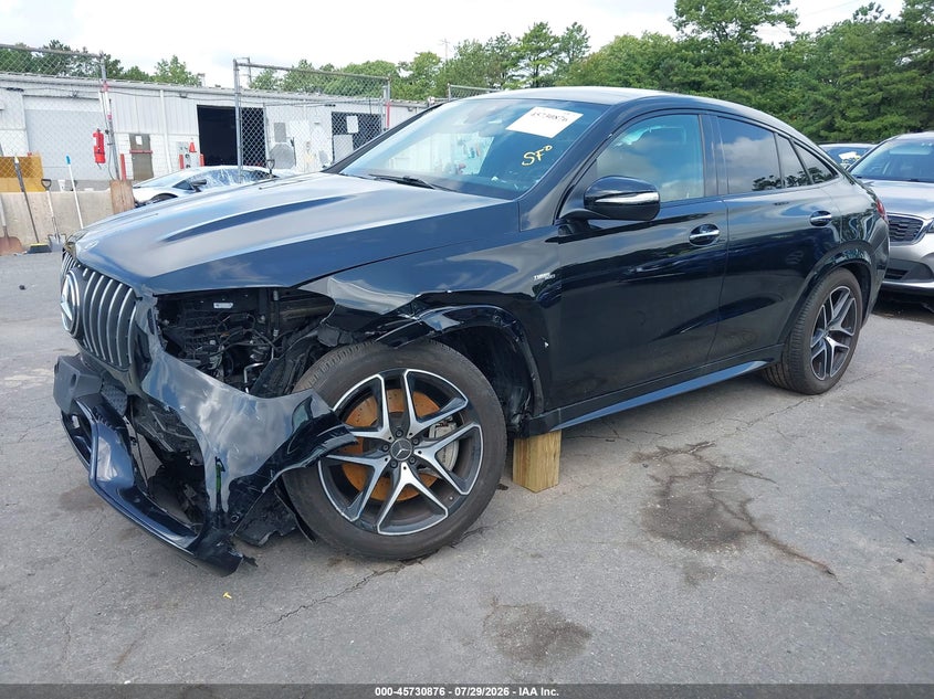 2022 Mercedes-benz Amg gle coupe VIN 4JGFD6BB4NA811670 IAAI salvage auction — LEFT FRONT, Mv-907A (New York), sold $38,500 on 2026-09-01 (photo 6)