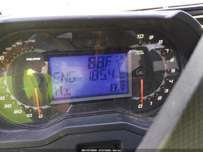 2019 Polaris Ranger VIN 4XARRE993K8899380 IAAI salvage auction — ENGINE DAMAGE, Salvage Title, sold $5,200 on 2026-08-28 (photo 7)