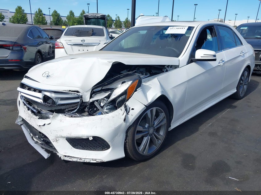 2016 Mercedes-benz E-klasse VIN WDDHF5KB7GB197024 IAAI salvage auction — FRONT END, Salvage Title, sold $3,650 on 2026-08-21 (photo 2)