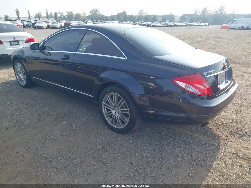 2008 Mercedes-benz Cl-class VIN WDDEJ71X78A014495 IAAI salvage auction — NORMAL WEAR, Clear - Dealer Only (California), sold $1,050 on 2026-08-03 (photo 3)