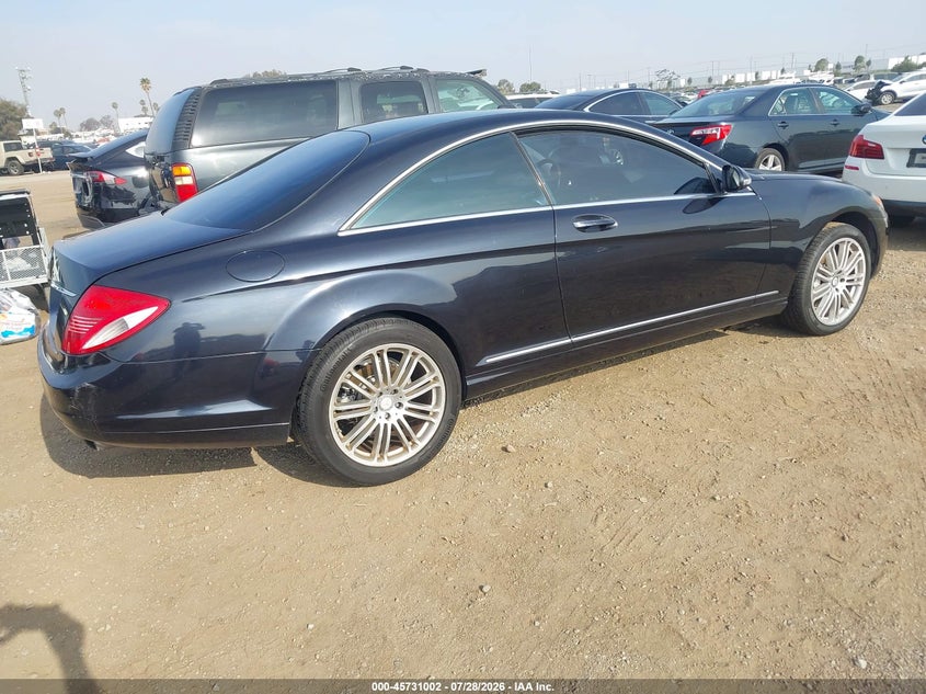 2008 Mercedes-benz Cl-class VIN WDDEJ71X78A014495 IAAI salvage auction — NORMAL WEAR, Clear - Dealer Only (California), sold $1,050 on 2026-08-03 (photo 4)