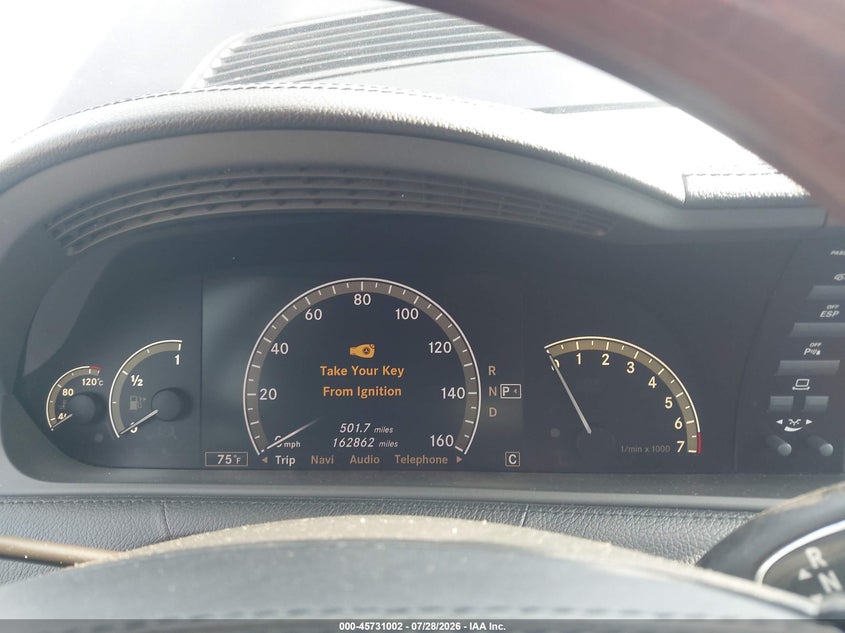 2008 Mercedes-benz Cl-class VIN WDDEJ71X78A014495 IAAI salvage auction — NORMAL WEAR, Clear - Dealer Only (California), sold $1,050 on 2026-08-03 (photo 7)