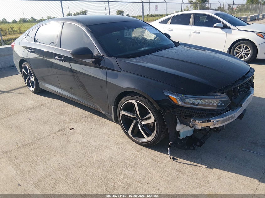 2022 Honda Accord VIN 1HGCV1F38NA123277 — IAAI salvage auction photo