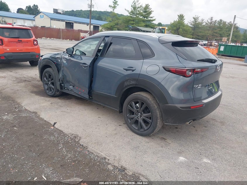 2026 Mazda Cx-30 VIN 3MVDMBCL0TM147216 IAAI salvage auction — SIDE, Salvage Title, sold $9,200 on 2026-08-29 (photo 3)