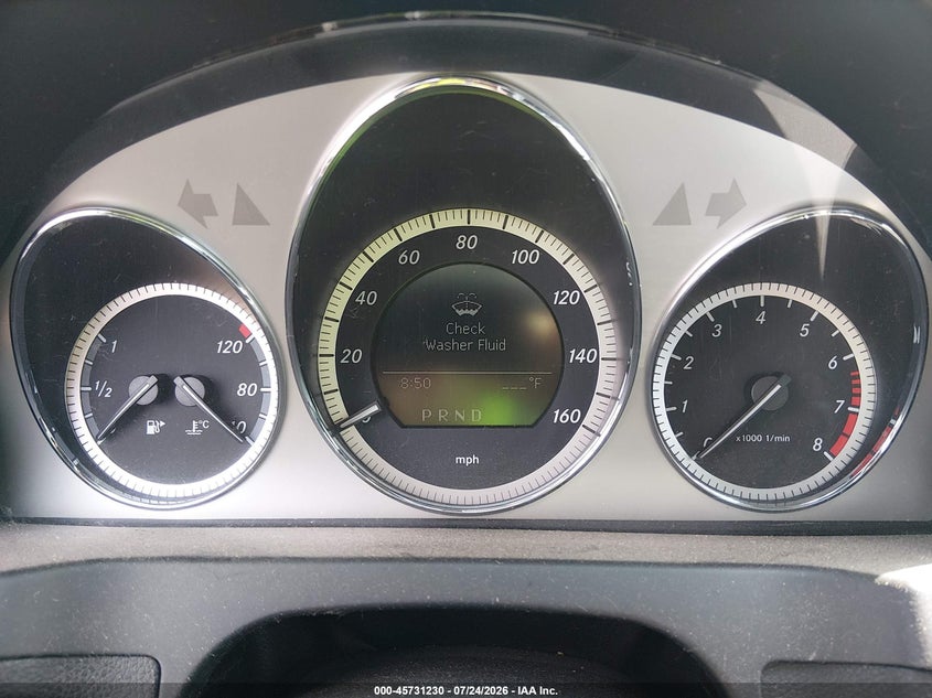 2009 Mercedes-benz C class VIN WDDGF54X29R063634 IAAI salvage auction — NORMAL WEAR, Clear (Kansas), sold $325 on 2026-07-31 (photo 7)