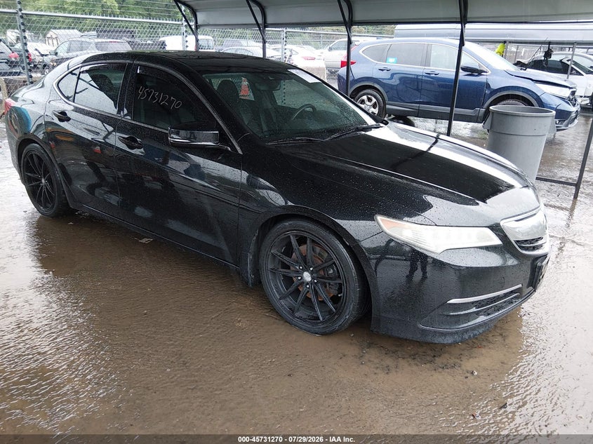 2015 Acura Tlx VIN 19UUB1F5XFA002928 IAAI salvage auction — THEFT, Wait Title, sold $2,950 on 2026-08-28 (photo 1)