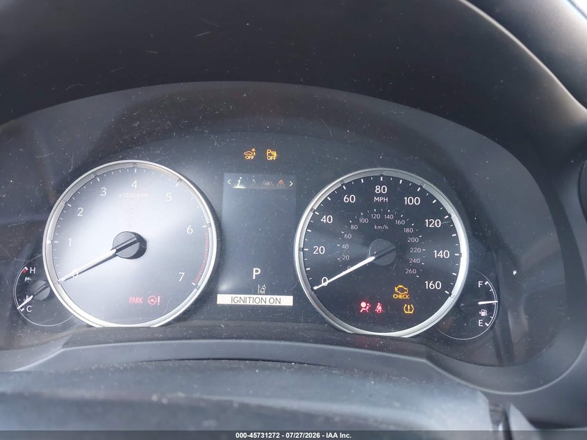 2021 Lexus Is VIN JTHCA1D22M5114858 IAAI salvage auction — RIGHT FRONT, Wait Title, sold $6,000 on 2026-09-04 (photo 7)