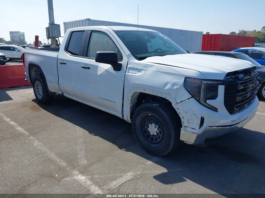 2023 Gmc SIERRA VIN 1GTRHAEK7PZ200766 IAAI salvage auction — FRONT END, Salvage (California), sold $9,100 on 2026-07-30 (photo 1)