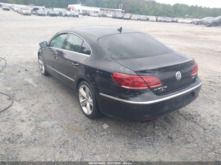 2013 Volkswagen Cc VIN WVWBN7AN8DE529458 IAAI salvage auction — NORMAL WEAR, Repossession Paperwork (Georgia), sold $375 on 2026-08-11 (photo 3)