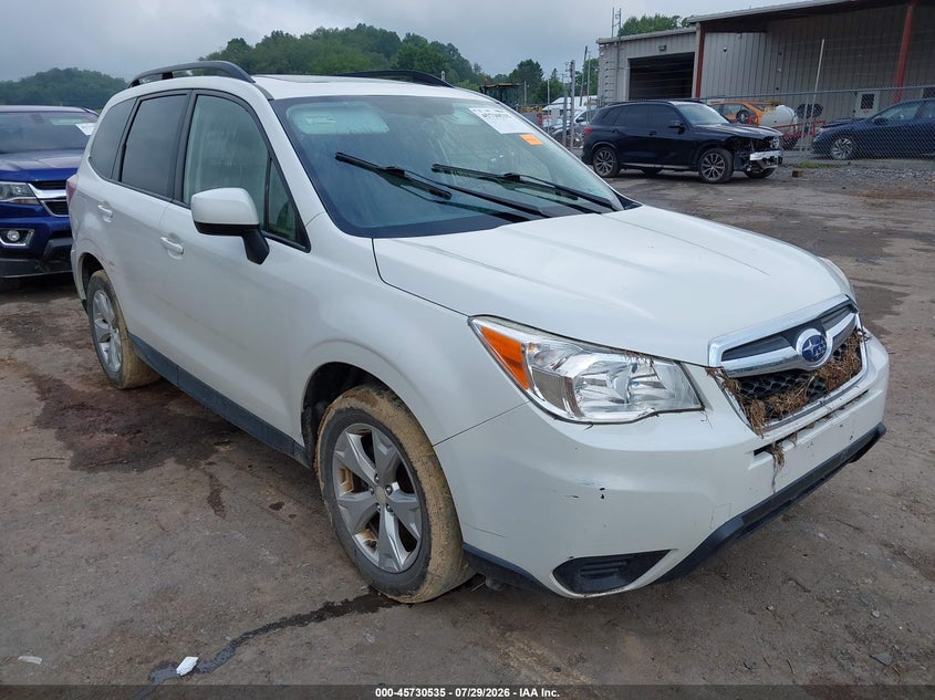 2016 Subaru Forester VIN JF2SJADC0GH506957 IAAI salvage auction — WATER/FLOOD, Wait Title, sold $975 on 2026-09-04 (photo 1)