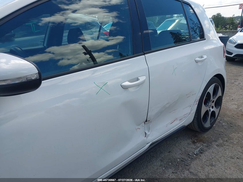 2010 Volkswagen Gti VIN WVWHD7AJ3AW404917 IAAI salvage auction — SIDE, Bill Of Sale (Washington), sold $2,500 on 2026-08-16 (photo 6)