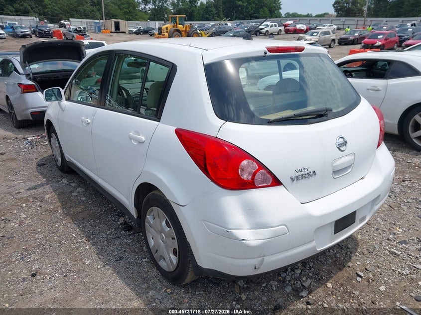 2010 Nissan Versa VIN 3N1BC1CP5AL352352 IAAI salvage auction — LEFT REAR, Salvage (Georgia), sold $400 on 2026-09-10 (photo 3)