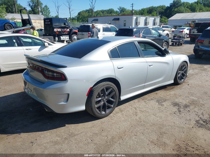 2021 Dodge Charger VIN 2C3CDXHG6MH669536 IAAI salvage auction — LEFT FRONT, Salvage - 75% Or Less (Maryland), sold $9,300 on 2026-08-25 (photo 4)