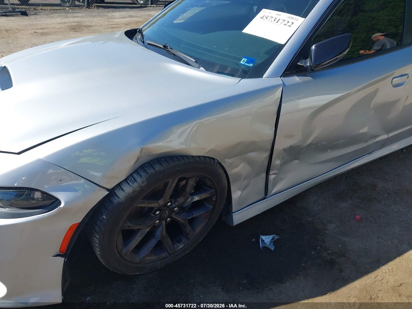 2021 Dodge Charger VIN 2C3CDXHG6MH669536 IAAI salvage auction — LEFT FRONT, Salvage - 75% Or Less (Maryland), sold $9,300 on 2026-08-25 (photo 6)