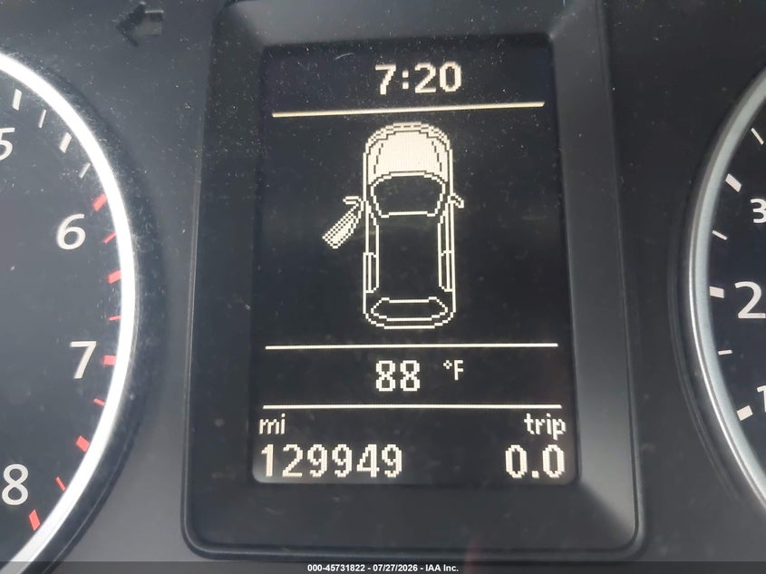 2013 Volkswagen Tiguan VIN WVGCV7AX8DW519668 IAAI salvage auction — NORMAL WEAR, Clear (South Carolina), sold $1,175 on 2026-08-03 (photo 7)