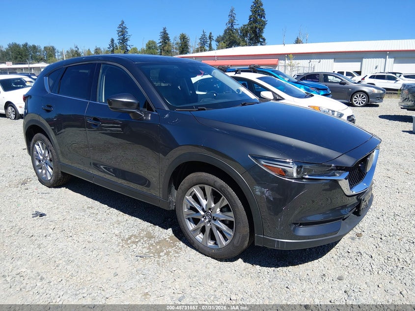 2021 Mazda Cx-5 VIN JM3KFBDM3M0421952 IAAI salvage auction — REAR END, Salvage Title, sold $8,700 on 2026-08-22 (photo 1)