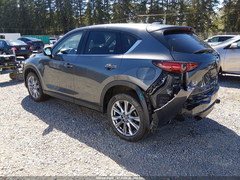 2021 Mazda Cx-5 VIN JM3KFBDM3M0421952 IAAI salvage auction — REAR END, Salvage Title, sold $8,700 on 2026-08-22 (photo 3)