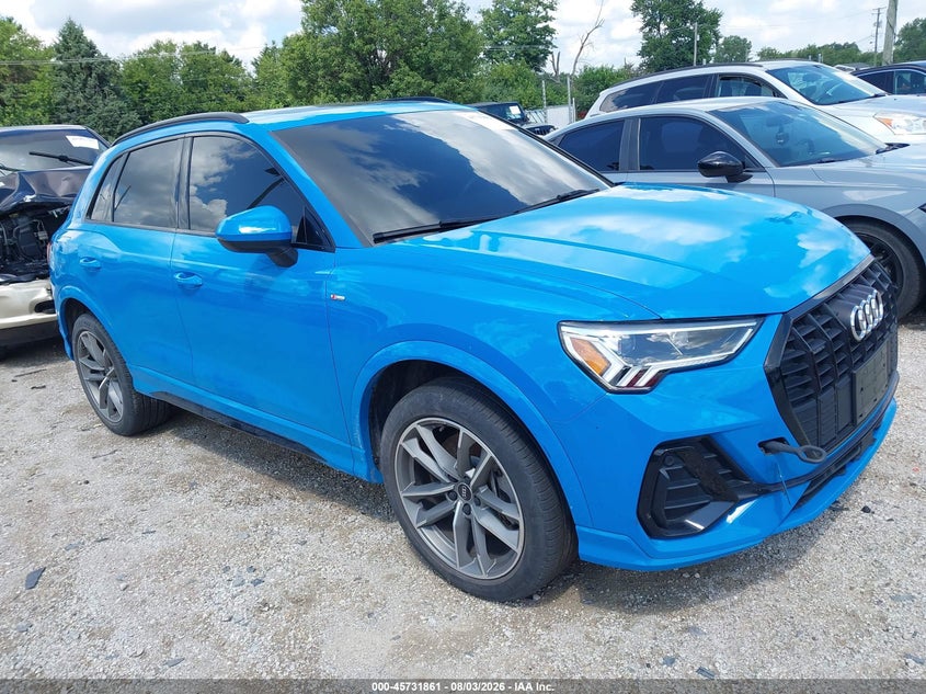 2022 Audi Q3 VIN WA1EECF37N1051663 — IAAI salvage auction photo