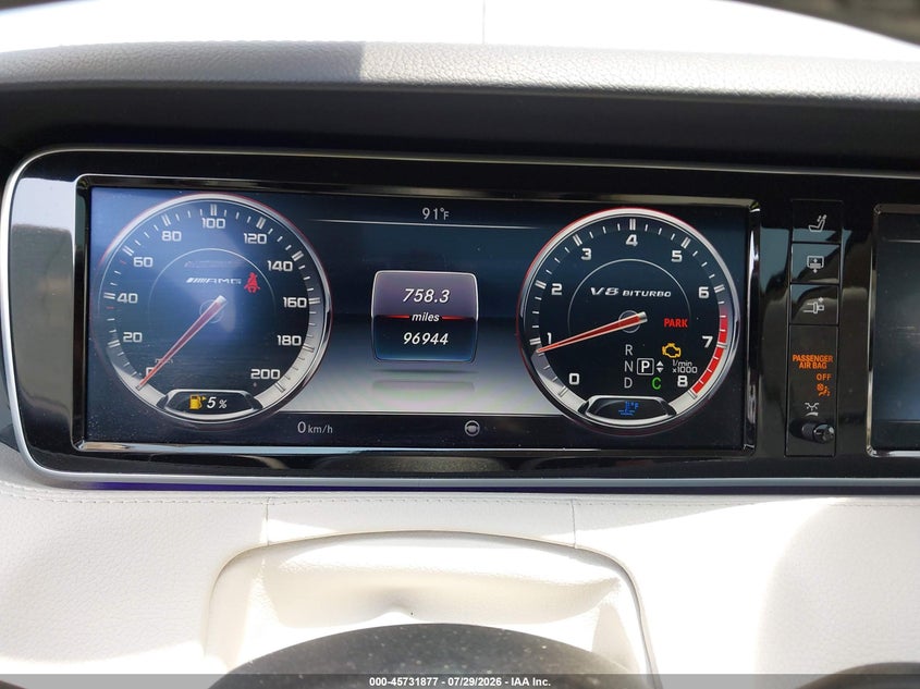 2016 Mercedes-benz VIN WDDXJ7JB1GA016982 IAAI salvage auction — SIDE, Salvage Title, sold $18,850 on 2026-08-14 (photo 7)