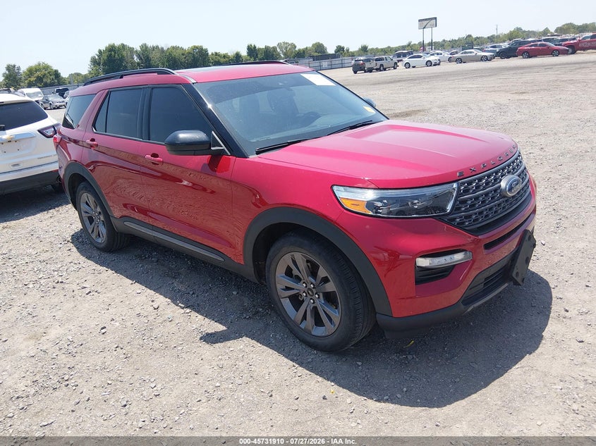 2023 Ford Explorer VIN 1FMSK7DH3PGB73049 — IAAI salvage auction photo