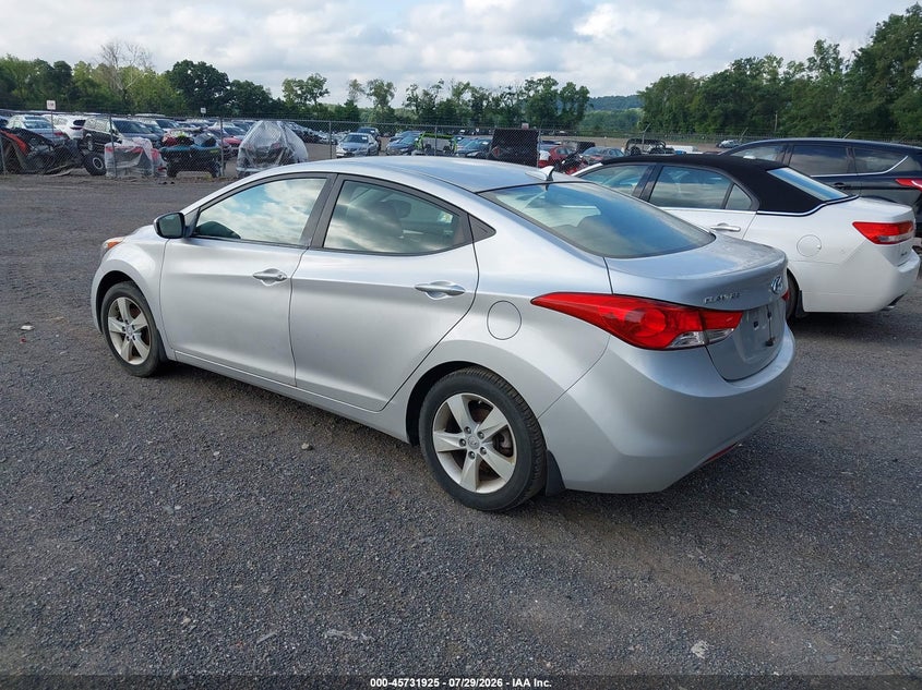 2013 Hyundai Elantra VIN KMHDH4AEXDU668149 IAAI salvage auction — NORMAL WEAR, Original (Ohio), sold $1,000 on 2026-08-01 (photo 3)