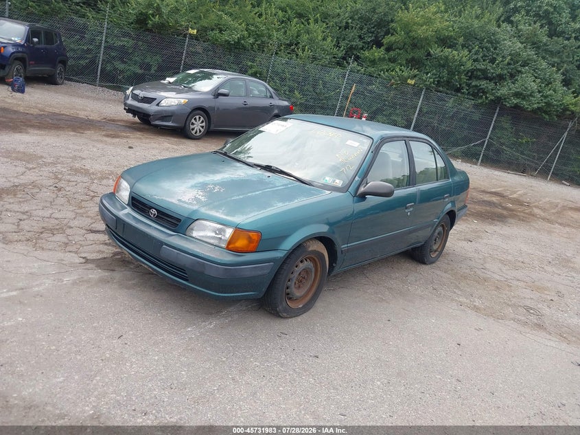1997 Toyota Tercel VIN JT2BC52L8V0241082 IAAI salvage auction — FRONT END, Clear (Pennsylvania), sold $300 on 2026-07-31 (photo 2)